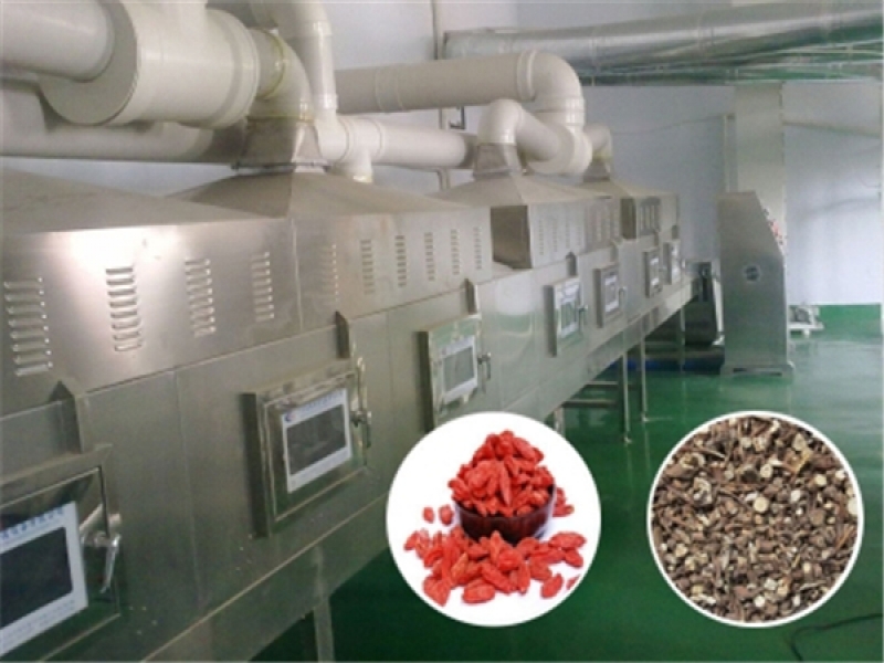 中藥微波殺菌設備自身性能優越性